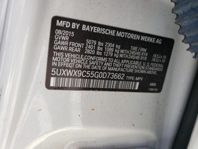 5UXWX9C55G0D73662 BMW X3 Xdrive28i