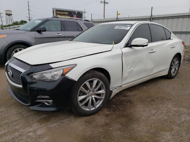 2014 Infiniti Q50 Base მანქანა იყიდება აუქციონზე, vin: JN1BV7AR0EM685197, აუქციონის ნომერი: 52223134