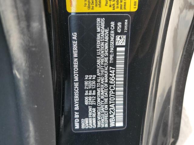 WBA23AT07PCL66447 BMW 430I
