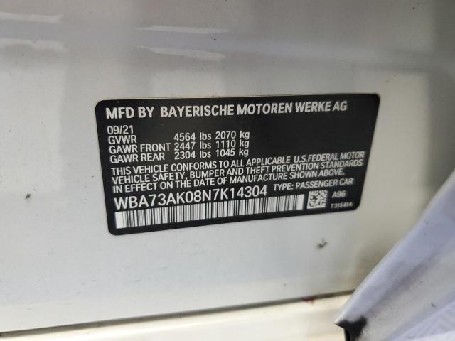 WBA73AK08N7K14304 BMW 228XI