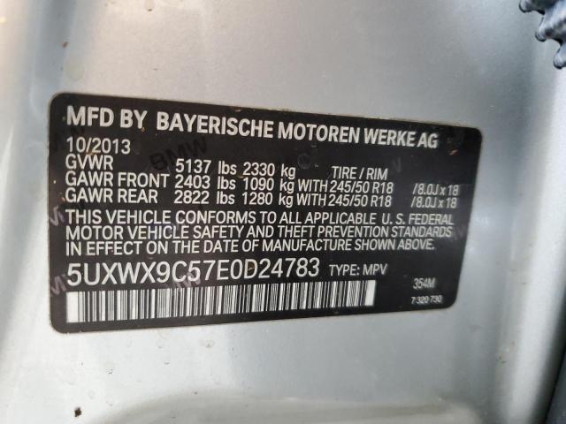 5UXWX9C57E0D24783 BMW X3 Xdrive28i