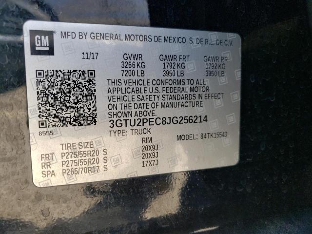 3GTU2PEC8JG256214 GMC Sierra K1500 Denali