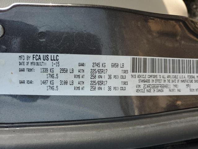 2C4RDGBG6FR684811 Dodge Grand Caravan Se