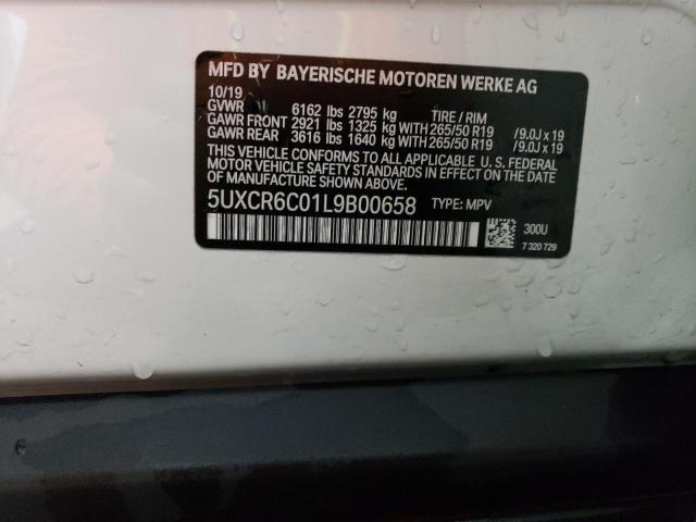 5UXCR6C01L9B00658 BMW X5 Xdrive40i