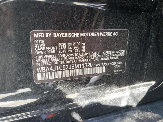 WBA4J1C52JBM11320 BMW 430i Gran Coupe