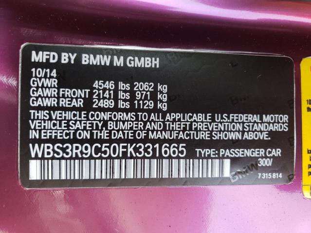 WBS3R9C50FK331665 BMW M4