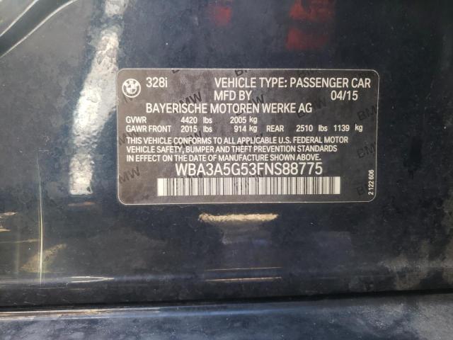 WBA3A5G53FNS88775 BMW 328 I
