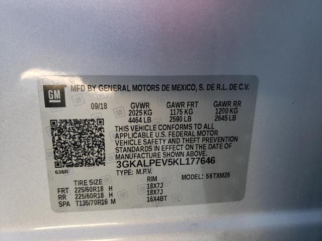 3GKALPEV5KL177646 GMC Terrain Slt