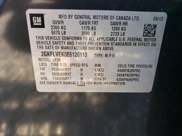 2GKFLVEK0E6126113 GMC Terrain Sle