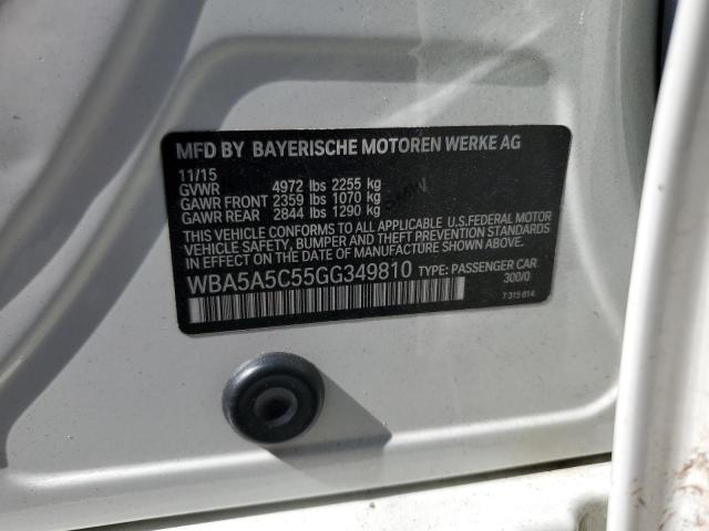 WBA5A5C55GG349810 BMW 528 I