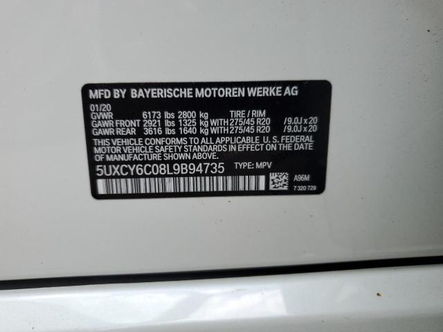 5UXCY6C08L9B94735 BMW X6 Xdrive40i