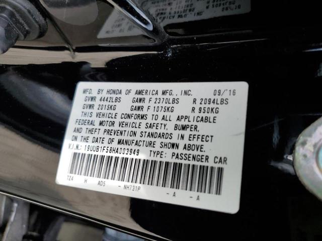 19UUB1F58HA003949 Acura TLX TECH