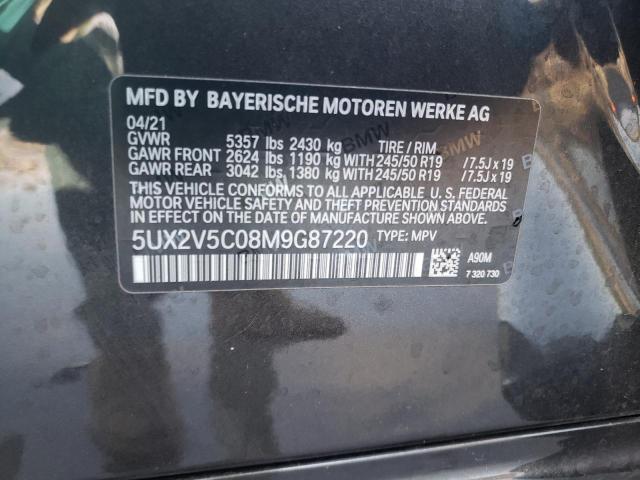 5UX2V5C08M9G87220 BMW X4 Xdrivem40i