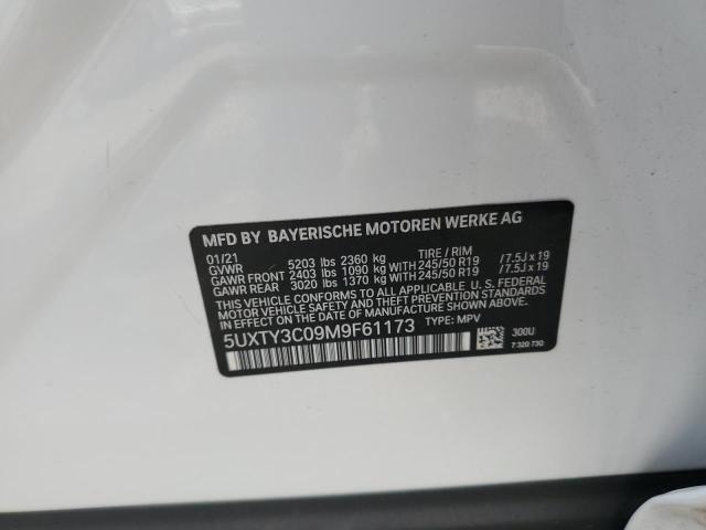 5UXTY3C09M9F61173 BMW X3 Sdrive30i