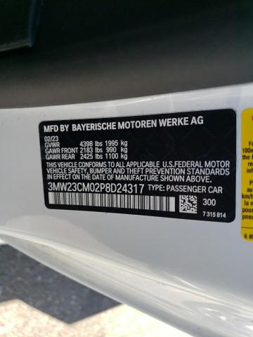 3MW23CM02P8D24317 BMW 230I