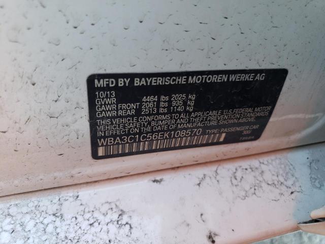 WBA3C1C56EK108570 BMW 328 I Sulev