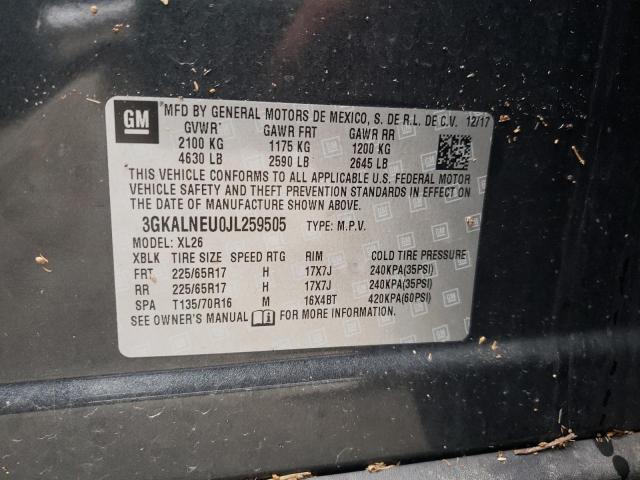 3GKALNEU0JL259505 GMC Terrain Sle