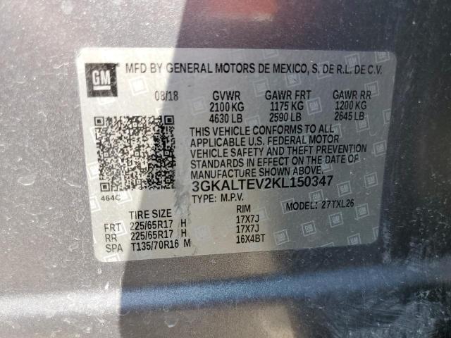 3GKALTEV2KL150347 GMC Terrain Sle