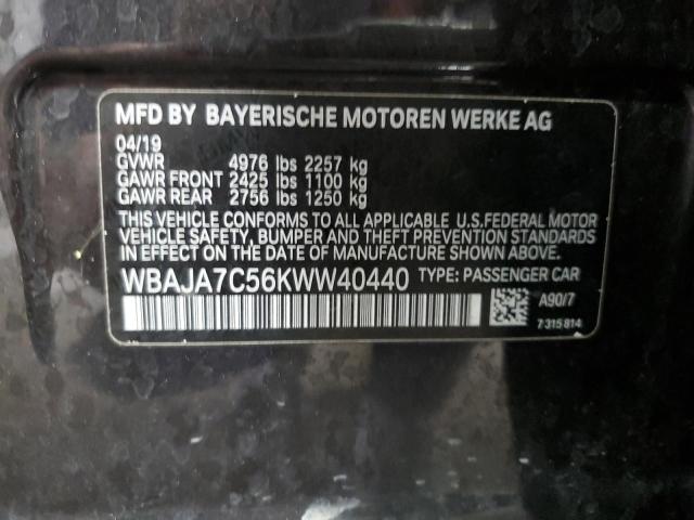WBAJA7C56KWW40440 BMW 530 XI