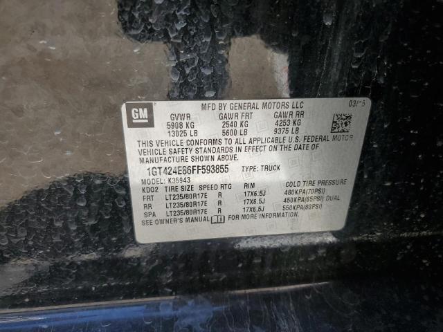 1GT424E86FF593855 GMC Sierra K3500 Denali