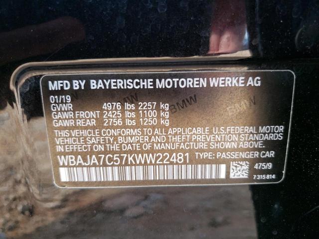 WBAJA7C57KWW22481 BMW 530 XI
