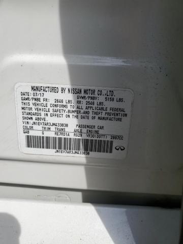 JN1EV7AR3JM433838 Infiniti Q50 LUXE