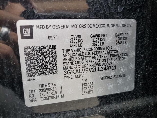 3GKALVEV2LL343711 GMC Terrain Slt