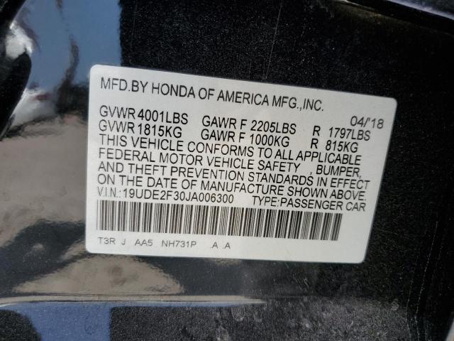 19UDE2F30JA006300 Acura Ilx Base Watch Plus