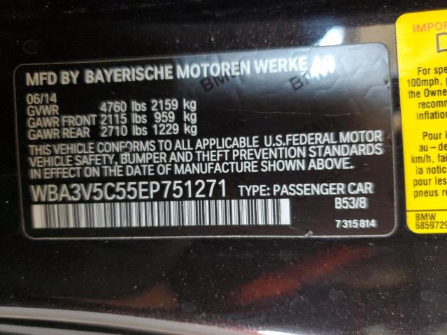 WBA3V5C55EP751271 BMW 428 I