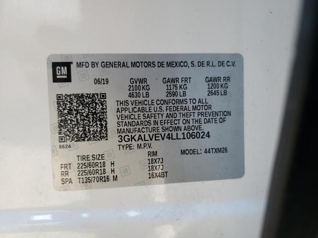 3GKALVEV4LL106024 GMC Terrain Slt