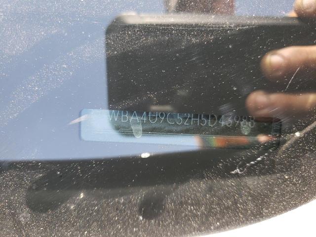 WBA4U9C52H5D43988 BMW 430xi