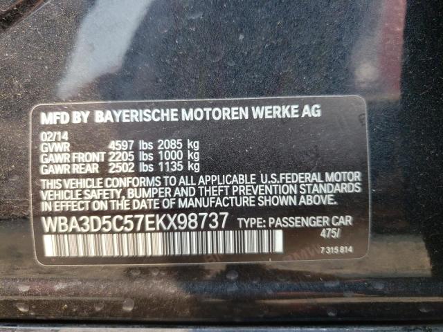 WBA3D5C57EKX98737 BMW 328 D Xdrive