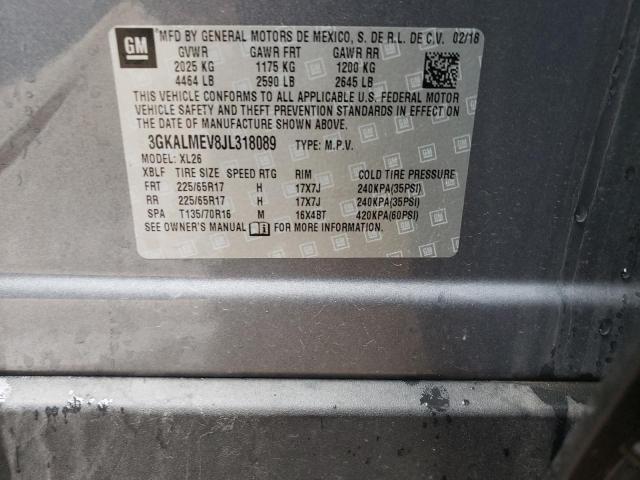 3GKALMEV8JL318089 GMC Terrain Sle