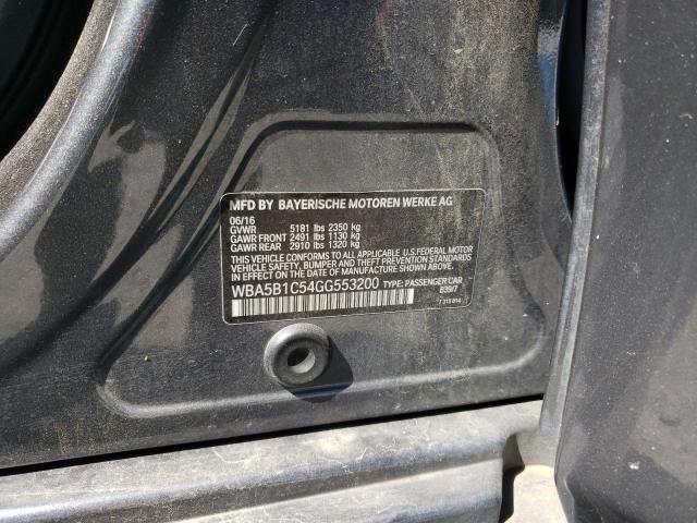 WBA5B1C54GG553200 BMW 535 I