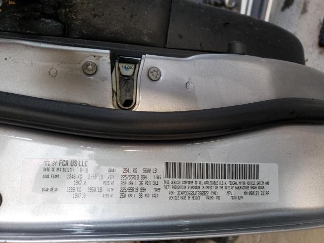 3C4PDDGG9JT386922 Dodge Journey Crossroad