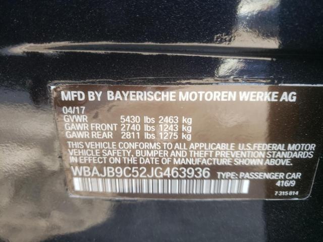 WBAJB9C52JG463936 BMW M550xi