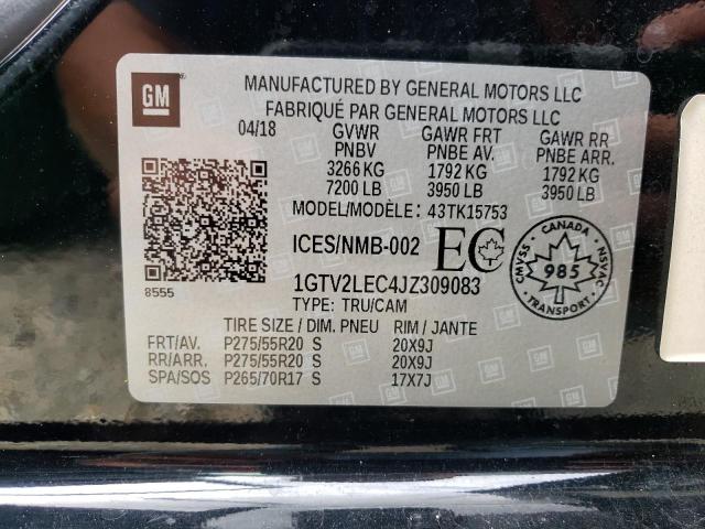 1GTV2LEC4JZ309083 GMC Sierra K1500