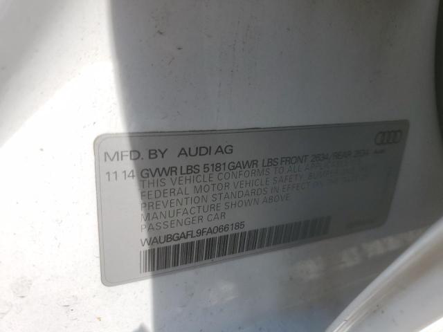 WAUBGAFL9FA066185 Audi S4 Premium Plus