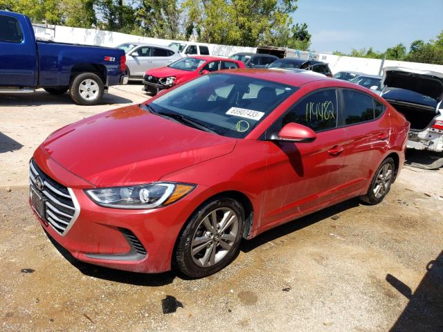 Auction sale of the 2018 Hyundai Elantra Sel, vin: 5NPD84LF4JH224748, lot number: 65907433