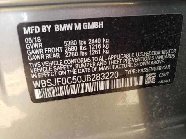WBSJF0C50JB283220 BMW M5
