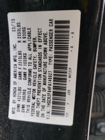1HGCR2F84FA146627 Honda ACCORD EXL