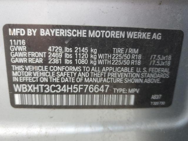 WBXHT3C34H5F76647 BMW X1 Xdrive28i