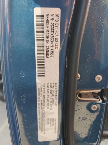 2C3CDXBGXNH147552 Dodge Charger Sxt