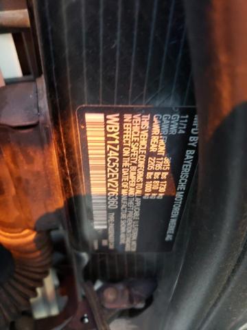 WBY1Z4C52EV276360 BMW I3 REX