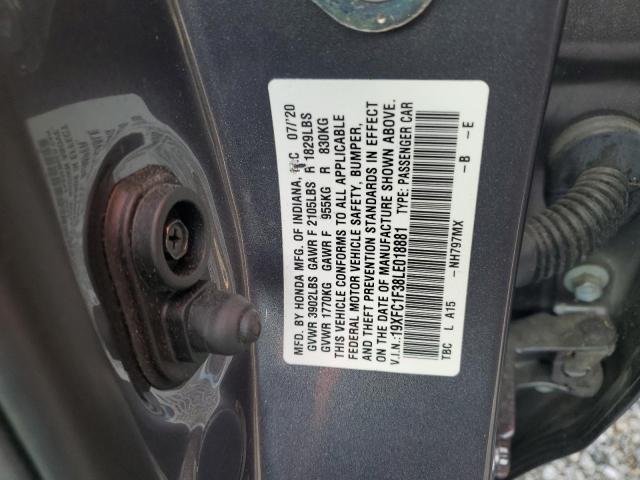 19XFC1F38LE018881 Honda CIVIC EX