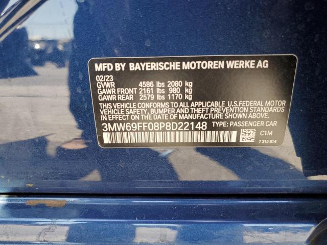 3MW69FF08P8D22148 BMW 330I