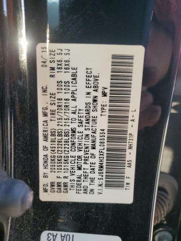 5J6RM4H3XFL065554 Honda CR-V LX