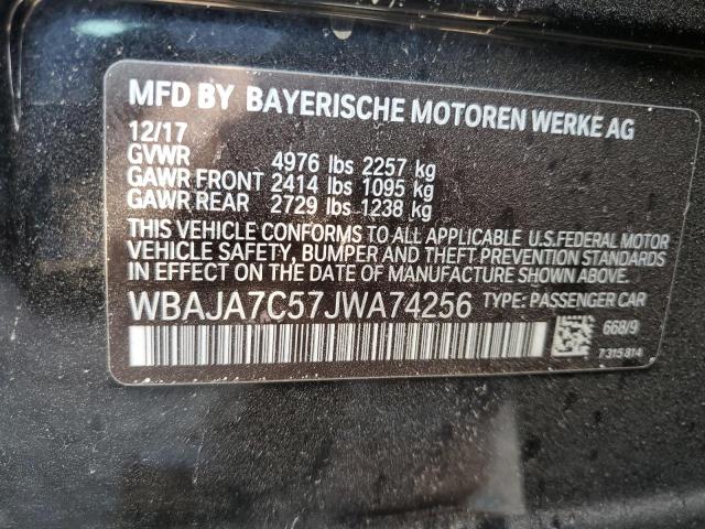 WBAJA7C57JWA74256 BMW 530 XI