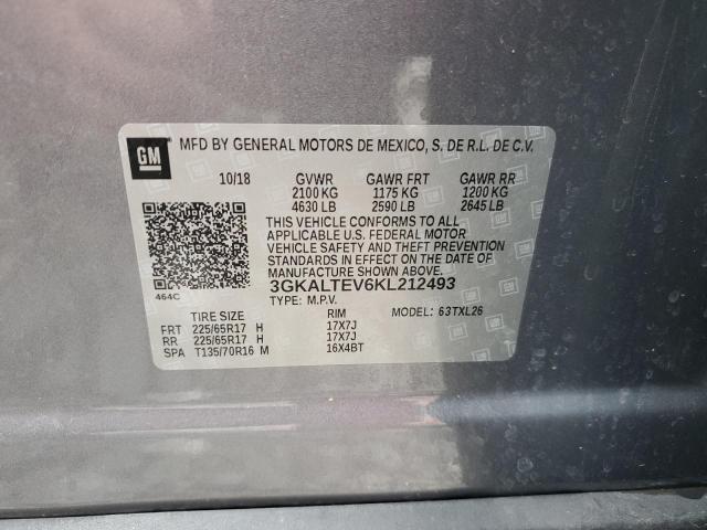 3GKALTEV6KL212493 GMC Terrain Sle