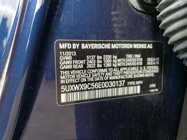 5UXWX9C56E0D30137 BMW X3 Xdrive28i